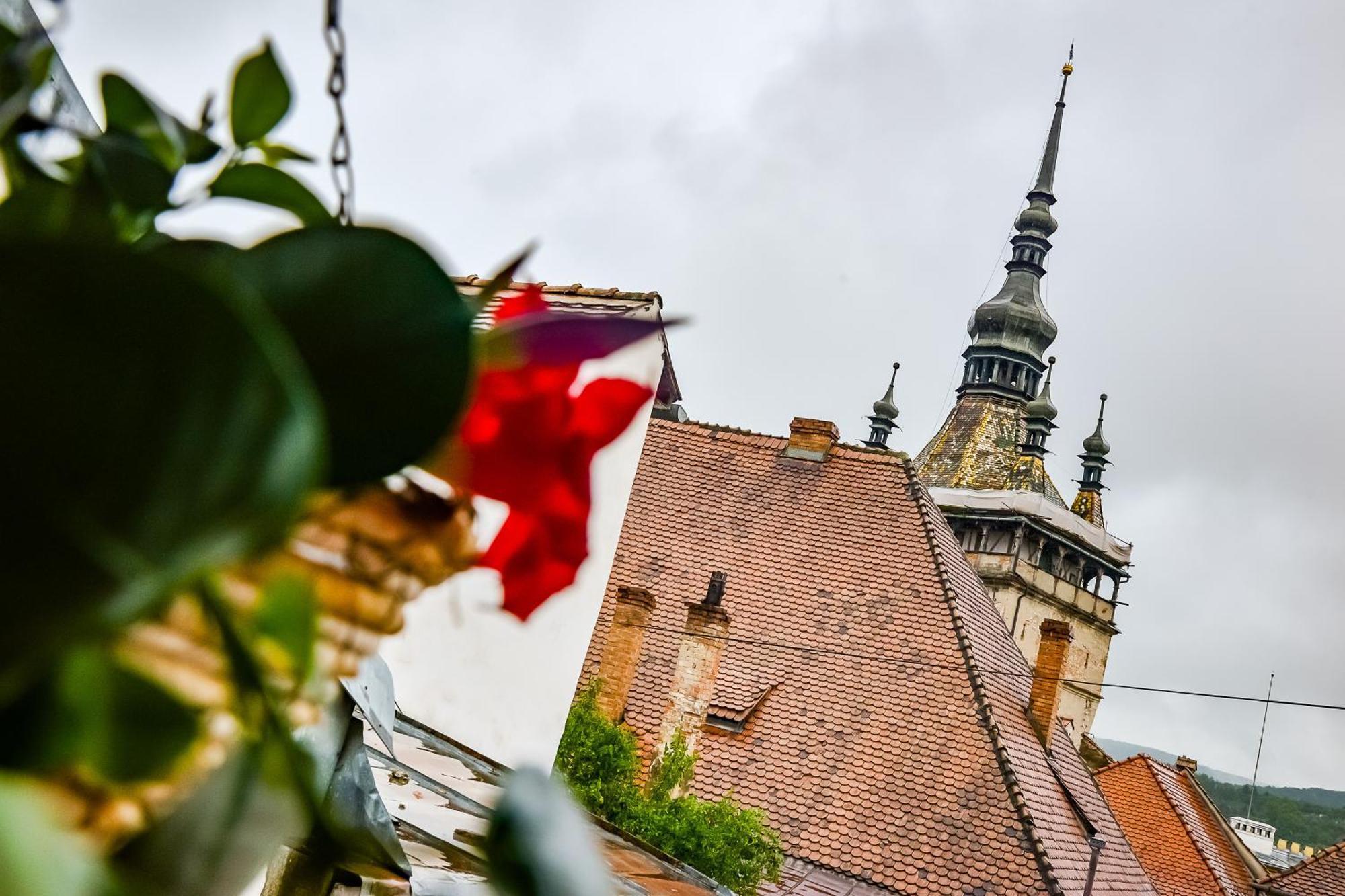 An Der Holztreppe Apartment Sighisoara Ngoại thất bức ảnh